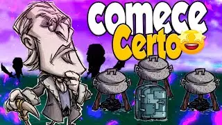 Conquiste seus 100 dias, construindo a base Dont starve together (EPS:1)