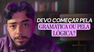 L&oacute;gica, vida de estudos e a ordem das disciplinas (com Vitesco)