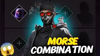 MORSE CHARACTER SKILLS COMBINATION || FREE FIRE RANK PUSH CHARACTER COMBINATION