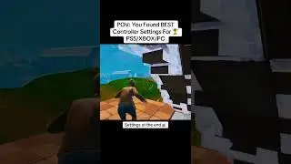 BEST Settings To EDIT Fast on Controller! 🎮 Sensitivity Guide for PC & Console (Fortnite PS5)