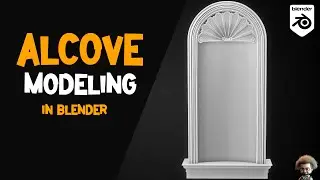How To Model Alcove In Blender
