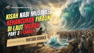 Kisah Nabi Musa AS Di Laut Merah | MUKJIZAT LAUT TERBELAH | Kehancuran Firaun PART 3  (TAMAT)