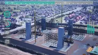 4D Planning (Construction Methodology) - BIM 4D sim by Thiery Peleias, owner of Virtuart4d