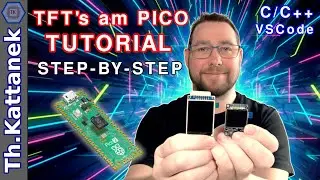 Endlich Farbe am Raspberry Pi Pico! 🌈 TFT-Displays (ST7735 & ST7789) Schritt f&uuml;r Schritt Anleitung.