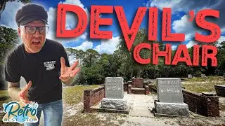 The Devil’s Chair At The Lake Helen Cemetery In Lake Helen Florida | At Midnight Satan Appears