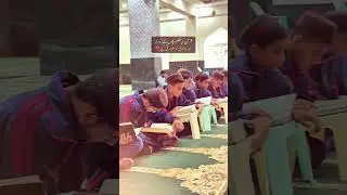 Quran education shapes the character and morals of children ❤️✨