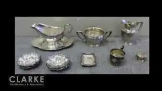 Hollowware | Silver | Sterling | Clarke Auction Gallery