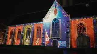Christmas Projection Wenduine 2020 - Urban Mapping