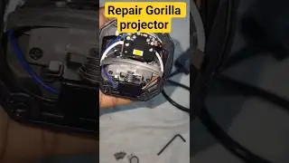 Repair and upgrade possible of your projector light #repair #upgrade #gorilla #repairable