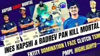 Mortal Pan Punch Killed By INES Kapshi & Badrev | Faze Clutch Tsm Entity | Scout vs GodL💥
