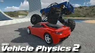 NWH Vehicle Physics 2 + Wheel Controller 3D for Unity | Update v10.x