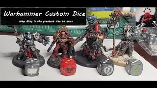 Warhammer Custom Dice- Why Etsy is the greatest site ever