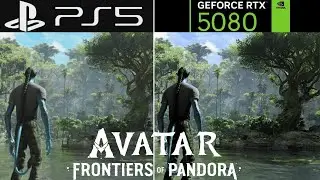 PS5 vs RTX 5080 PC | Graphic Comparison | Avatar frontiers of pandora