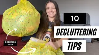 10 DECLUTTERING TIPS FOR YOUR ORGANISED HOME IN 2021 | SIMPLE HABITS TO START DECLUTTERING NOW