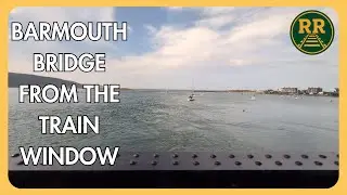 Barmouth Bridge POV | Scenic Welsh Coast & Snowdonia Mountain Views by Train