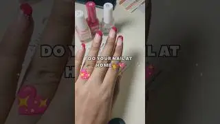 Time to pamper yourself! 💅💖 Easy nail polish.