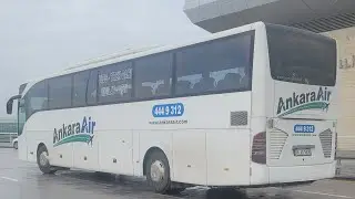 Mercedes-Benz Touirosmo 16RHD Relax.Motor sesi ve Raterdar sesi.Plaka 06 AG 5836