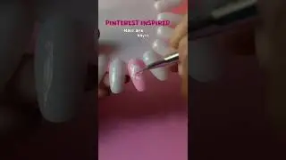 || Pinterest inspired 💖|| new nail art ideas 2025 #viralvideo #soumi2624 #aestheic #nails #tutorial