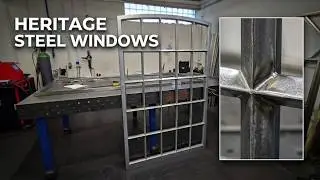 Heritage Steel Windows with a Triangle Mullion &mdash; A Distinctive Fusion of Craftsmanship and Geometry