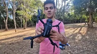 Comprei O Drone H20/H21 Clone Do DJI MAVIC 4 PRO, Drone Por R$ 100, Teste COMPLETO