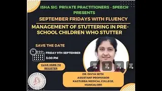 Fluency series-Management of stuttering in Pre-school children who stutter
