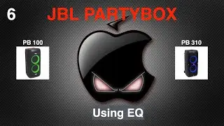 JBL Partybox 310 using the EQ on a Mixer