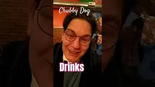 Chubby dog has drinks as well.v#easternct