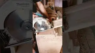 Praktis potong kayu dengan alat bantu sederhana multifungsi #woodworking #woodworkingindonesia