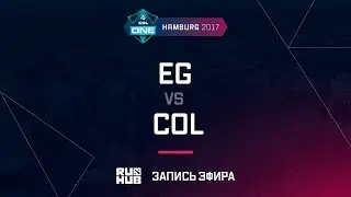 EG vs coL, ESL One Hamburg 2017, game 1 [Lum1Sit, Inmate]