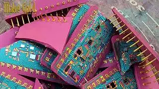 Золото внутри микросхем ЦАП | Почему в цифро-аналоговых преобразователях используется настоящее з...