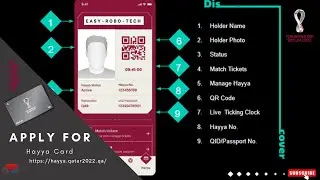 How to apply for Hayya card or Fan ID | #qatar2022 #fifaworldcup2022 #hayyacard