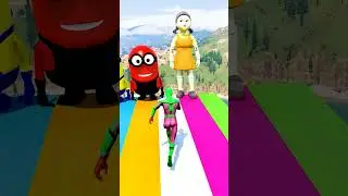 GTA 5 Epic Water Ragdolls | Spider-Man Jumps / Fails ep.17306 #shorts
