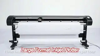 white paper printing hpgl ep20 fast 120 sqm/h plotter with big 260ml ink cartridge