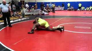 Dante Salkey (X-Cel) vs Smithtown East: 285 Pounds Eastern Nationals 2012