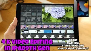 Video Editing in Ipad 9th generation #ipad9