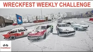 Wreckfest Weekly Challenge - Snow Race at the Hillstreet Circuit