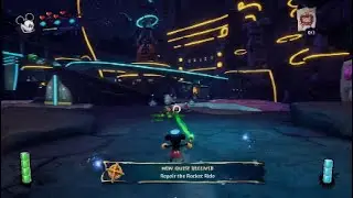 Epic Mickey Rebrushed Repair the Rocket Ride