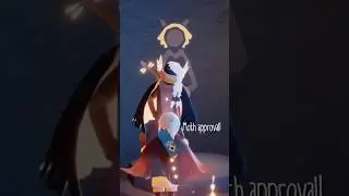 Moth Chooses My Outfit?! | Making a Cute Daily Outfit in Sky! Day 11🐂⚪️⭐️#sky #thatskygame #skycotl