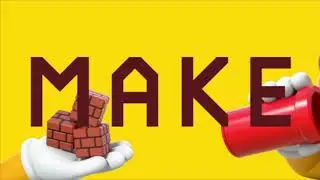 YTP: Mario places a block.