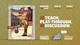 Rome & Roll Gladiators - Solo Play-through by Heavy Cardboard