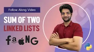 Sum of Linked List | FAANG Interview Question