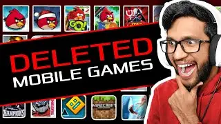 PLAYING DELETED MOBILE GAMES FROM PLAY STORE !