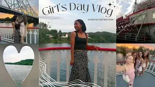 GIRL'S DAY VLOG: riverboat cruise, aesthetic pics, fancy dinner + more