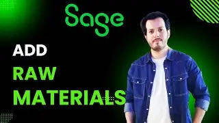 How to Create Raw Material Inventory In Sage 50 | Step-by-Step Guide
