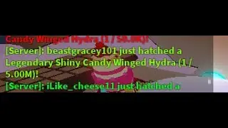HATCHING FOR SHINY CANDY HYDRA  mining simulator 2 #miningsimulator2