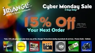Jriangle's Cyber Monday Sale