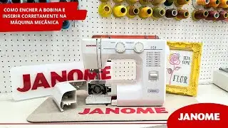 Como encher a bobina e inserir corretamente na m&aacute;quina mec&acirc;nica 2008S