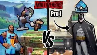 Can my teammate and I beat a professional level player in 2s😟⁉️ (2v2 Ranked MultiVersus Gameplay)
