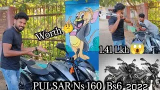 2022 PULSAR NS 160 BS6||Detailed Review|| வாங்கலாமா 🤔||Worth for 1.41 Lakhs ?|| PULSAR 150 or Ns 160