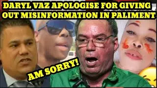 DARYL VAZ APOLOGISE PUBLICLY FOR FOR TELLING LIES+MARVIN WITH A MESSAGE AND LONDON FAD THIS TO SAY